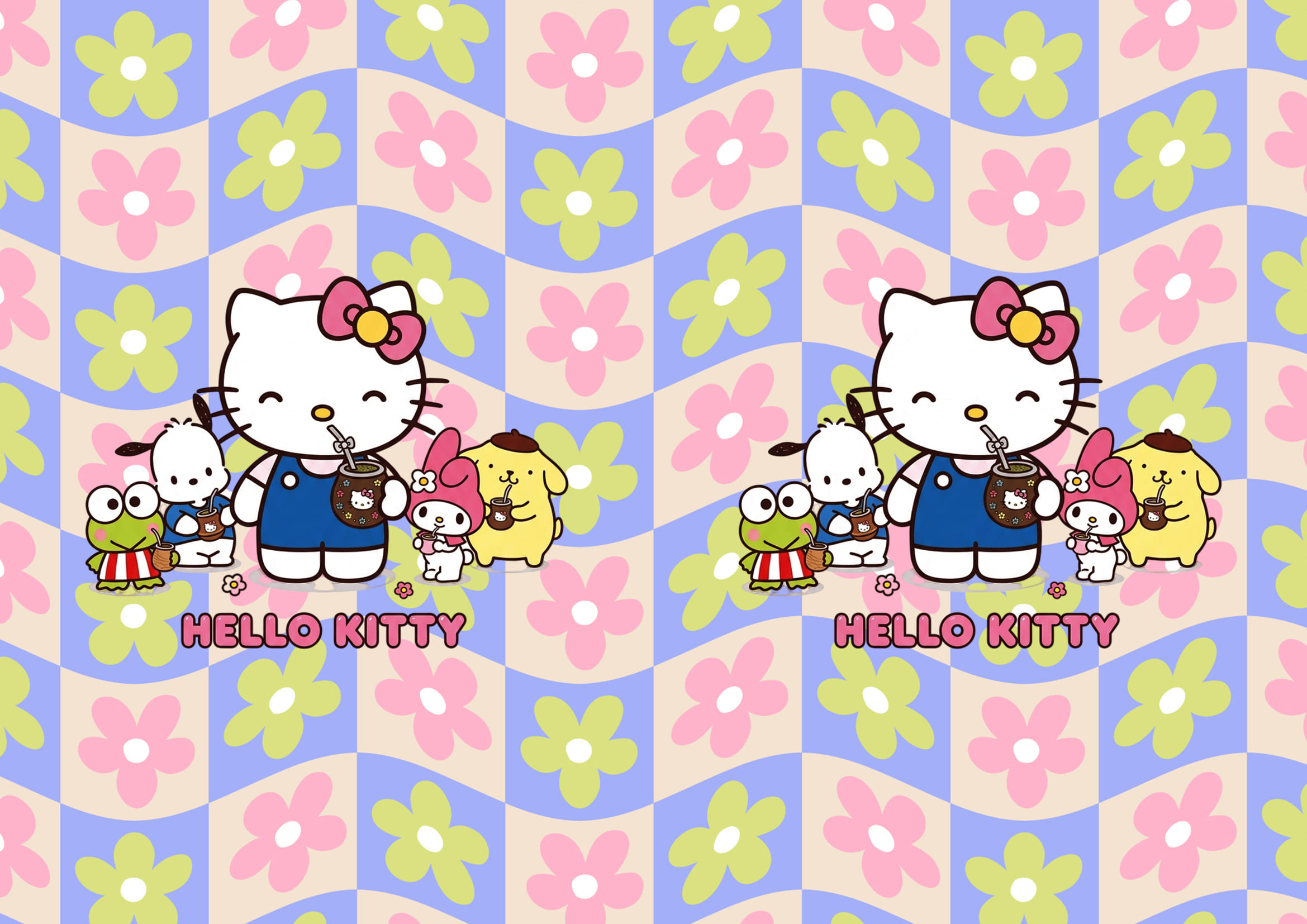 Diseño A4 Hello Kitty 1