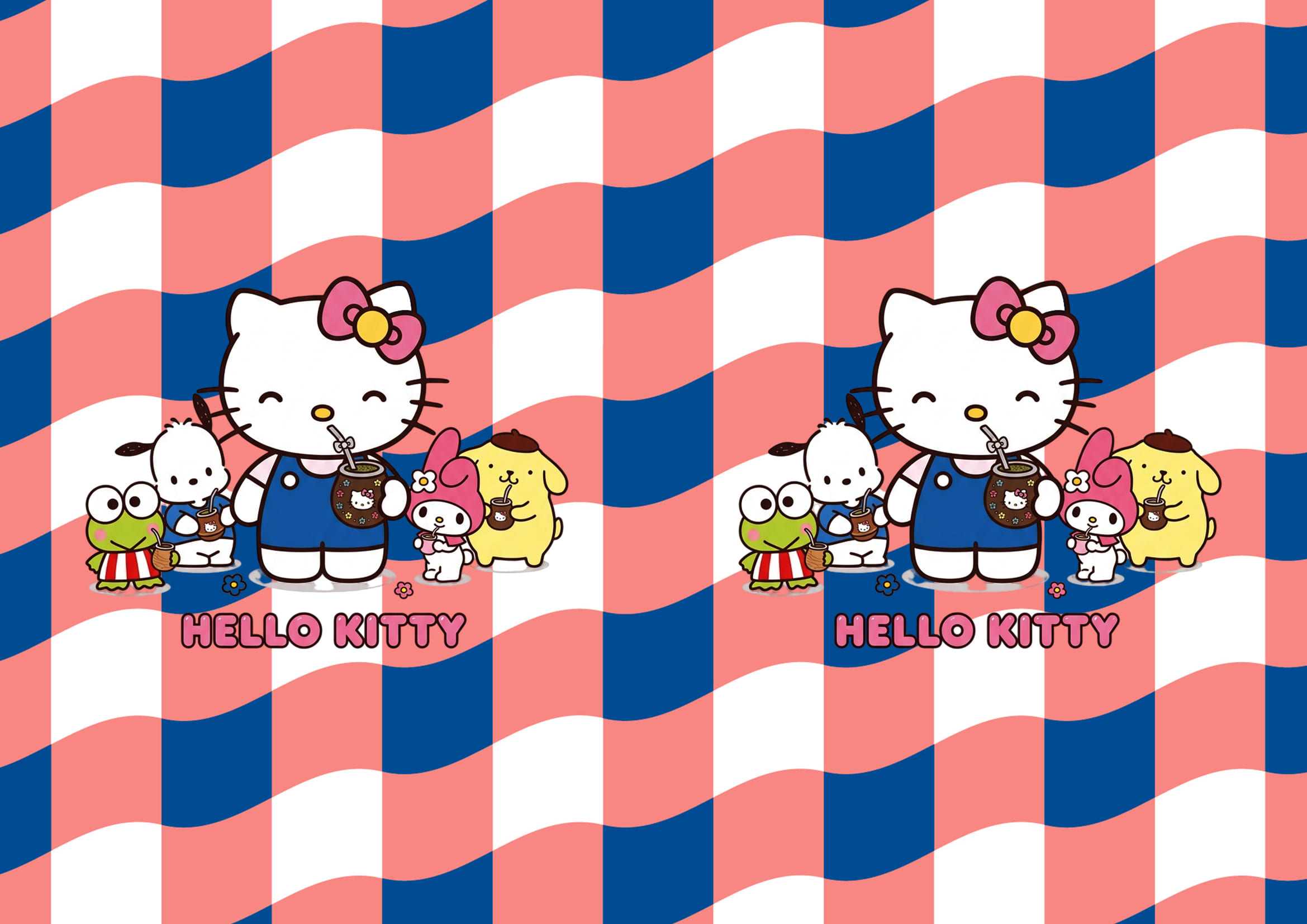 Diseño A4 Hello Kitty 1b