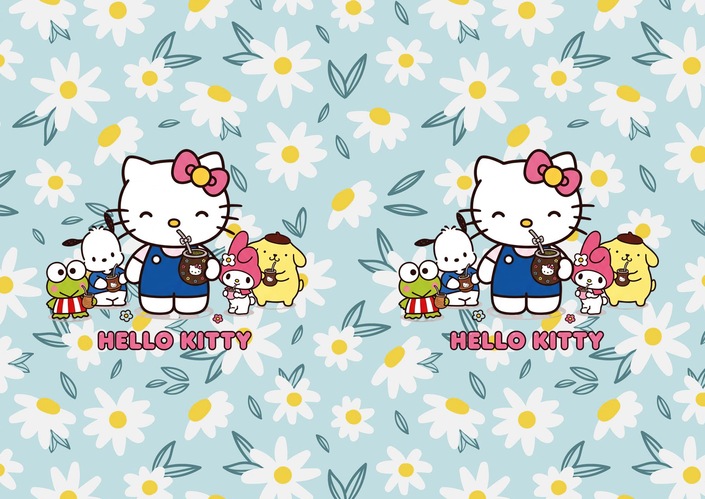 Diseño A4 Hello Kitty 1c