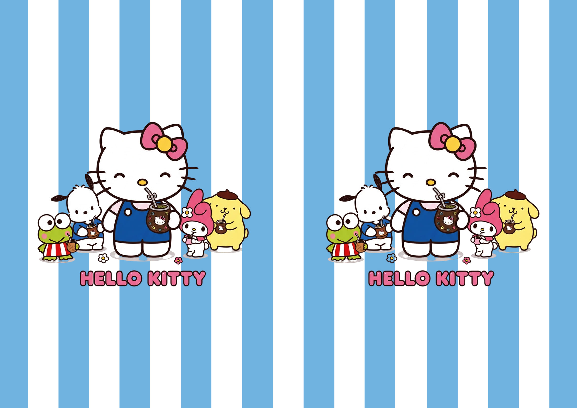 Diseño A4 Hello Kitty 1d