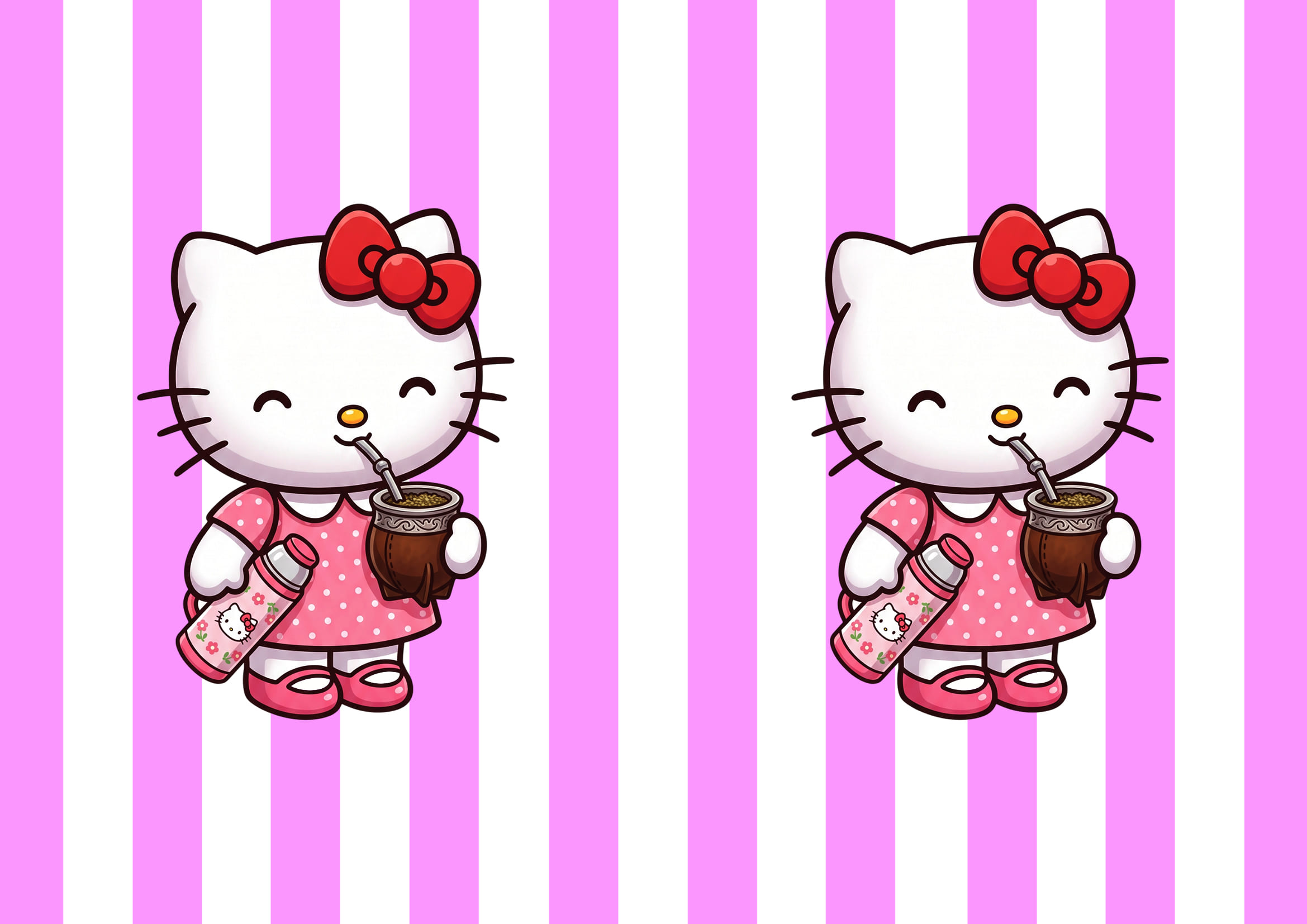 Diseño A4 Hello Kitty 2e
