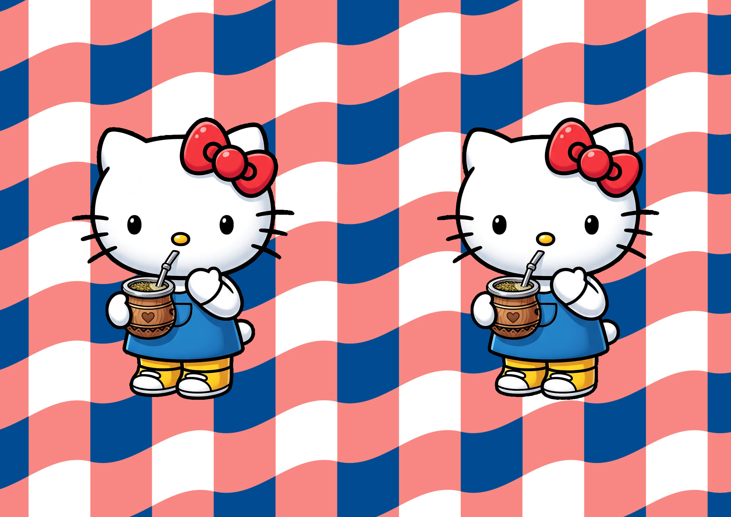 Diseño A4 Hello Kitty b