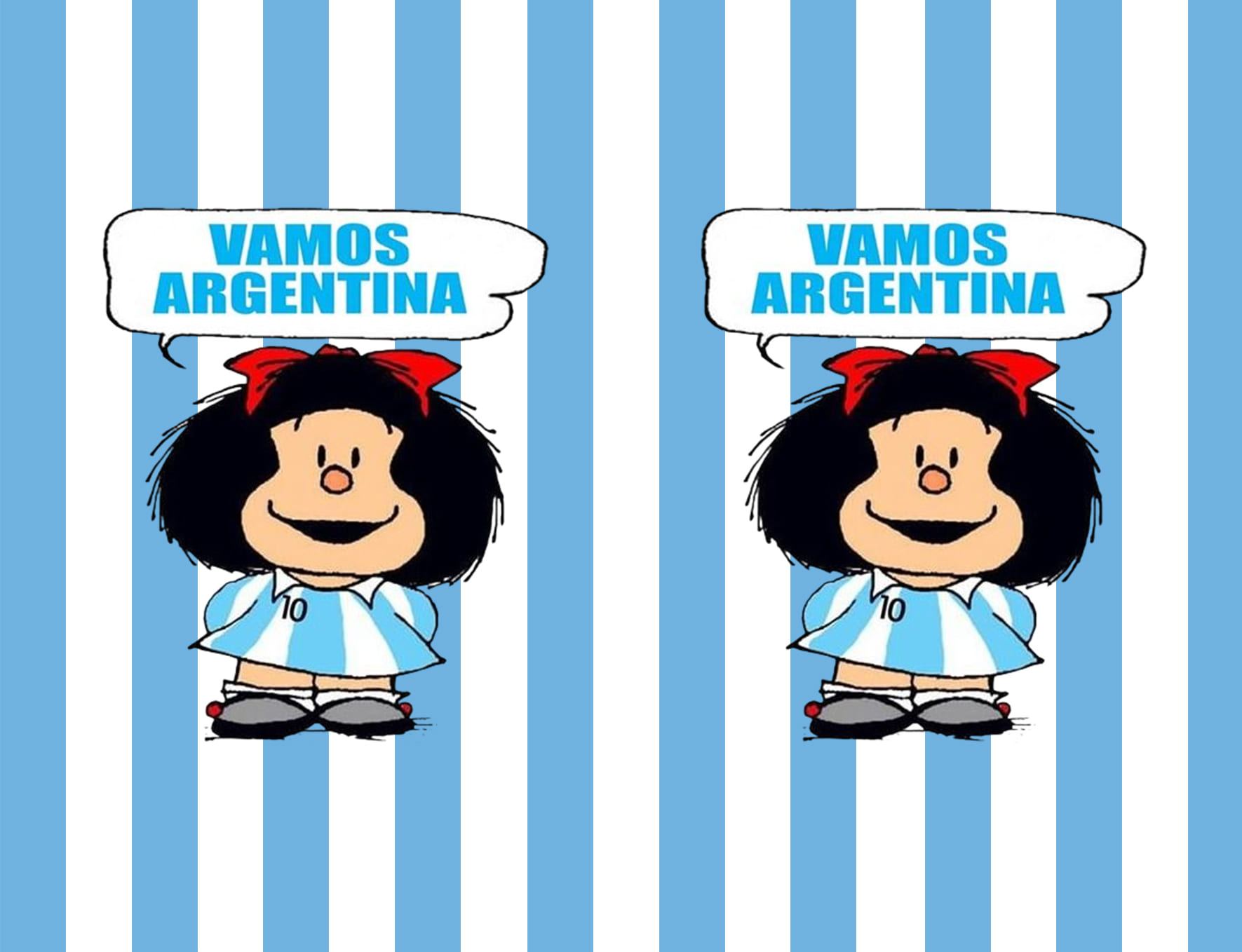 Diseño A4 Mafalda