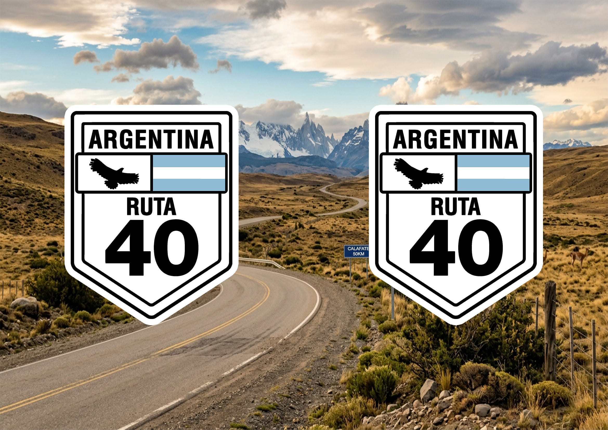 Diseño A4 Ruta 40 3d