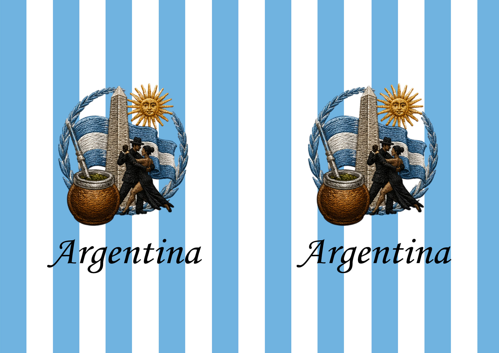 Diseño A4 Selección Argentina 2-10