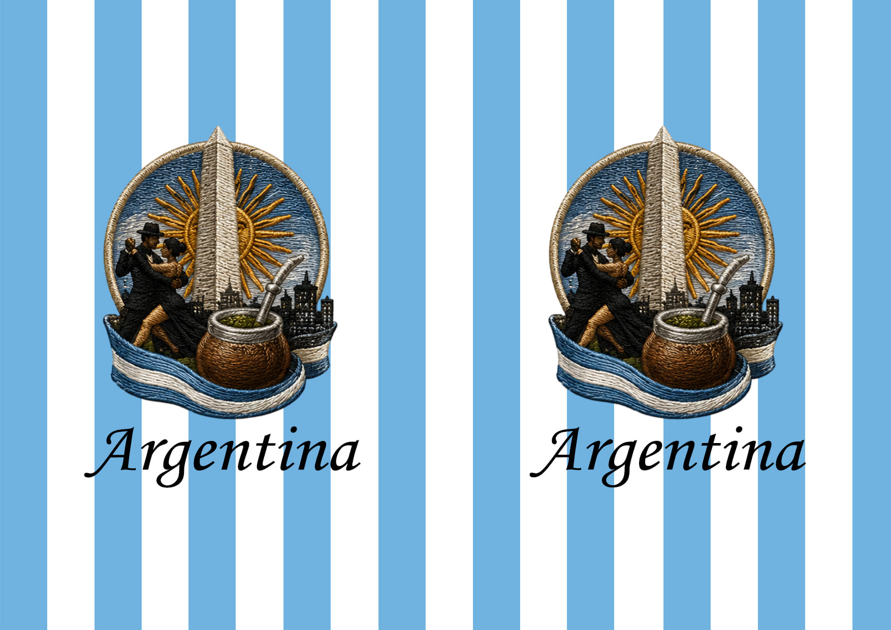 Diseño A4 Selección Argentina 2-9