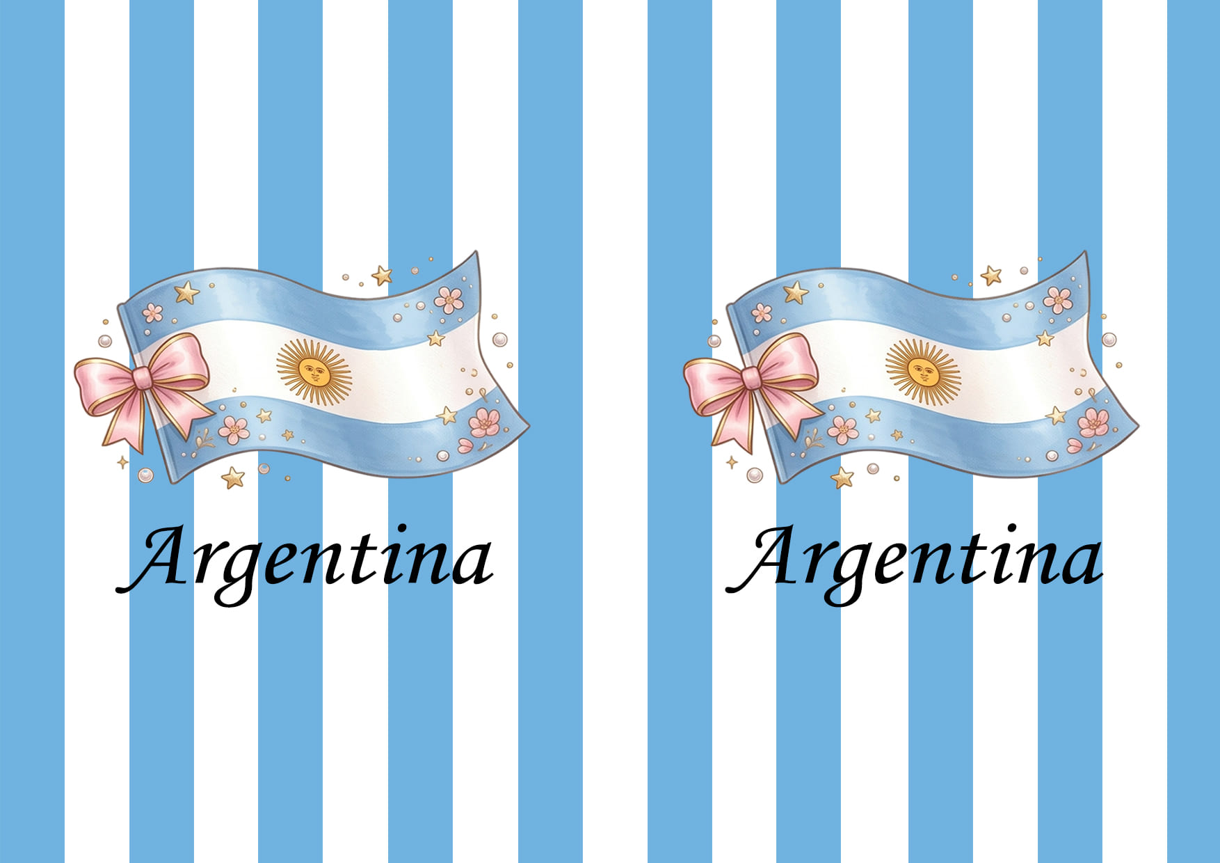 Diseño A4 Selección Argentina 6