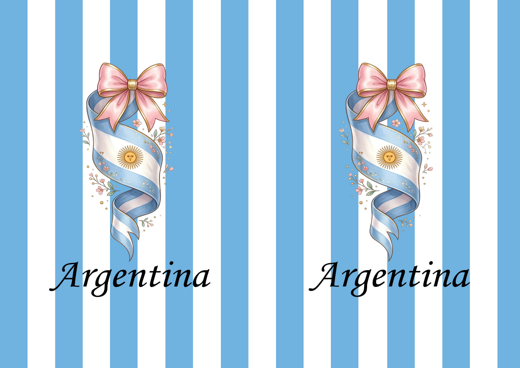 Diseño A4 Selección Argentina 9