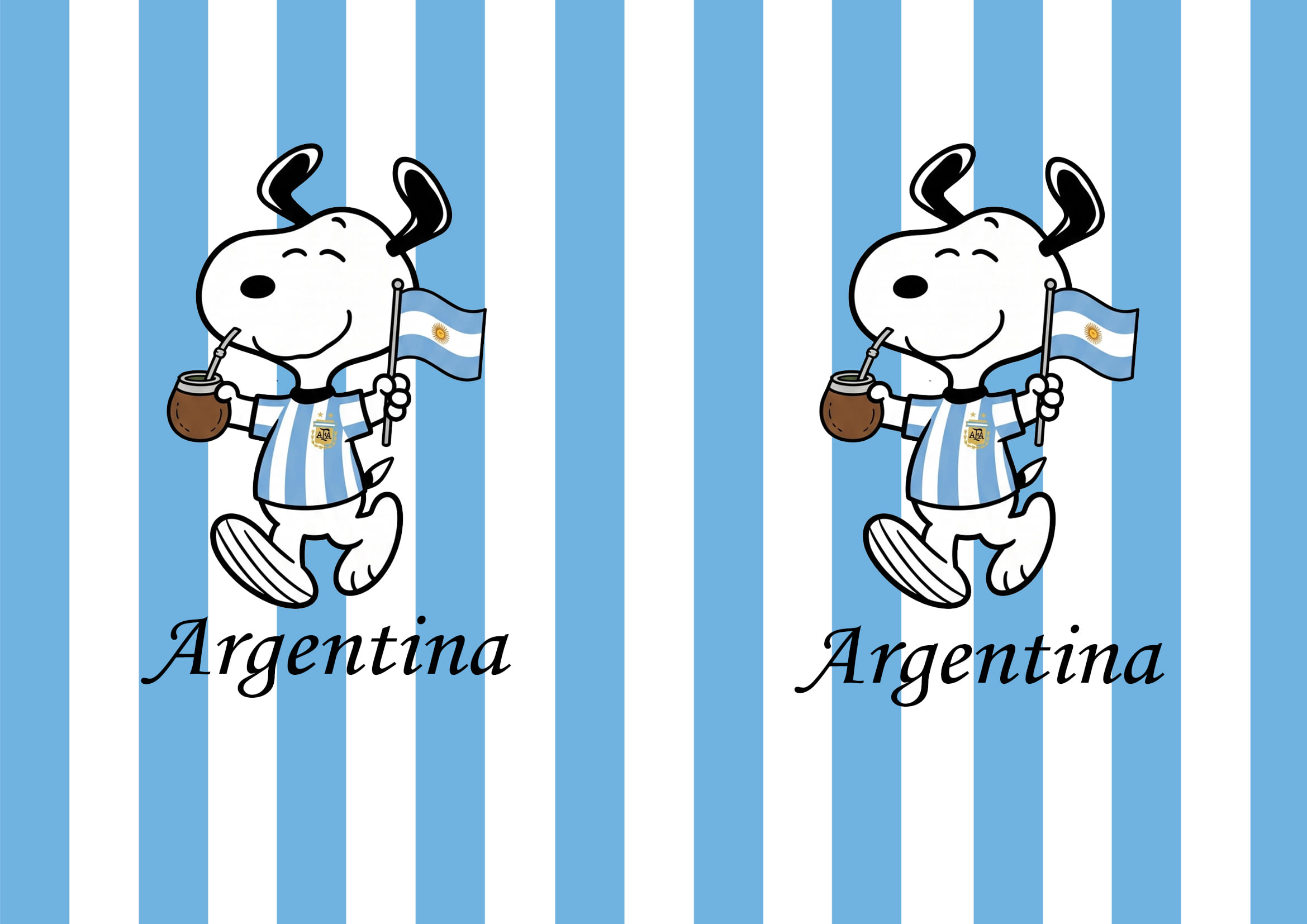 Diseño A4 Snoopy 2
