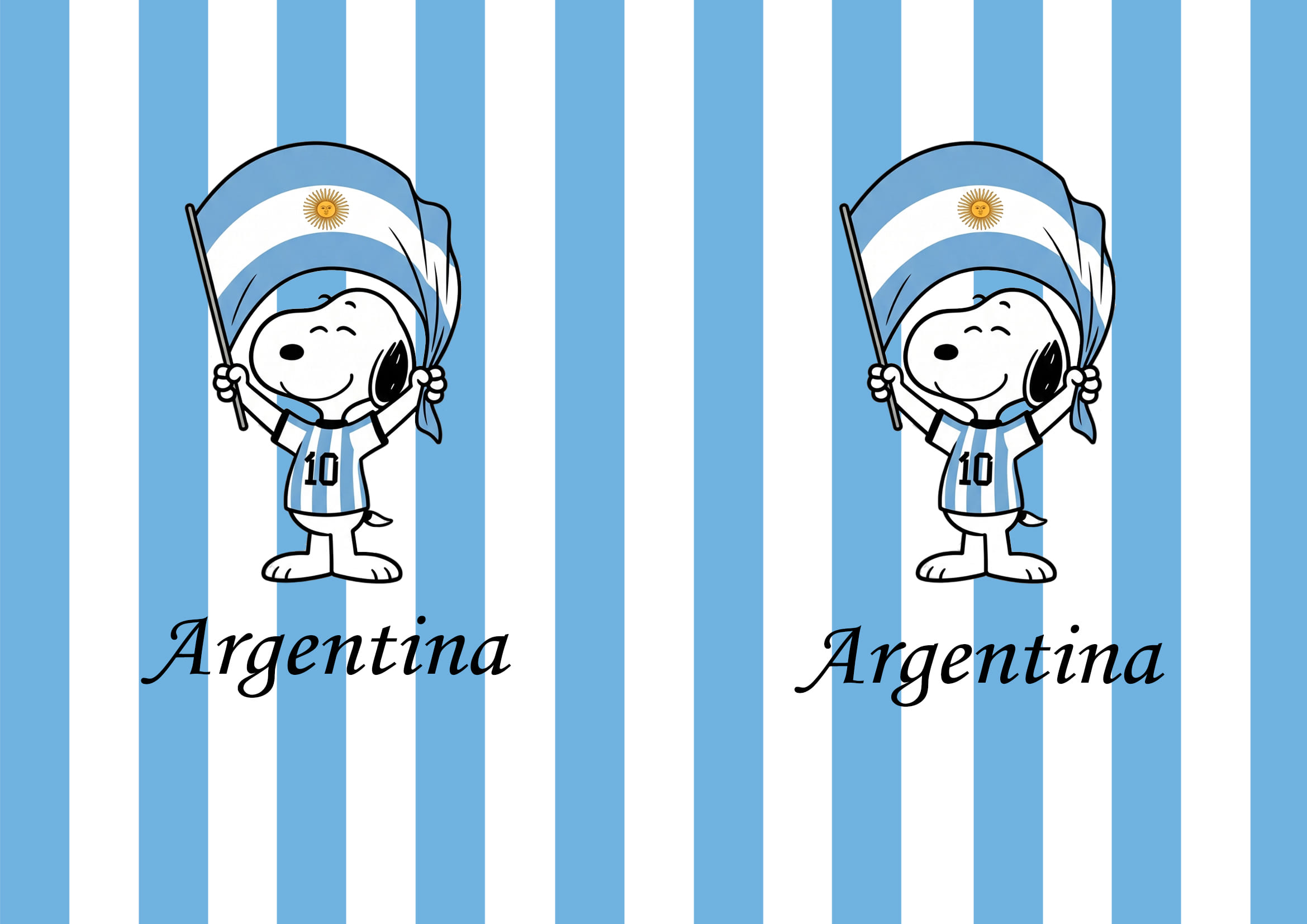 Diseño A4 Snoopy 3